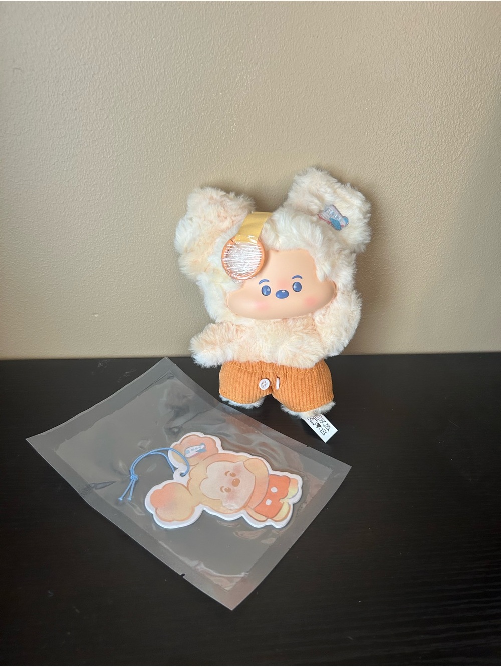 Miniso Mickey head in the clouds vinyl plush Disney